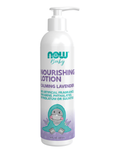 NOW Foods Nourishing Baby Lotion, Calming Lavender - Front view