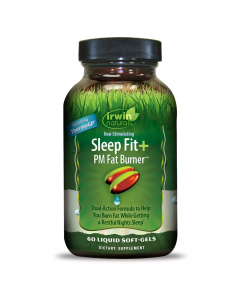 Irwin Naturals Sleep Fit + PM Fat Burner - Front view