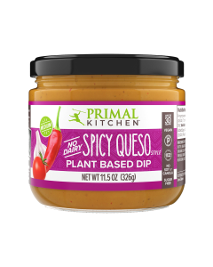 Primal Kitchen Spicy Queso Style Plant Based Dip - Front view