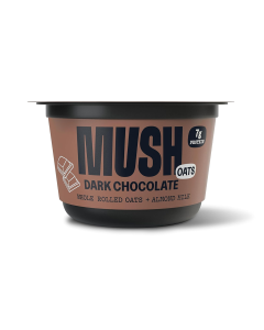 Mush Dark Chocolate Overnight Oats -  Front view