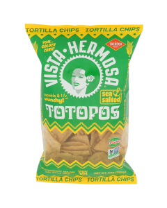 Vista Hermosa Corn Tortilla Chip - Front view