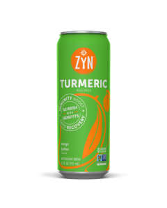 Zyn Mango Lychee Turmeric Wellness Drink - Front view