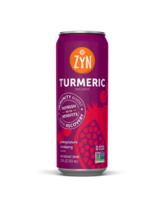 Zyn Pomegranate Cranberry Turmeric Wellness Drink - Front view