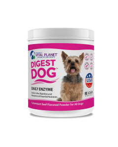 Vital Planet Digest Dog Powder - Front view