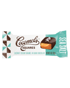 Cocomels Chocolate-Covered Cocomels, Sea Salt - Front view