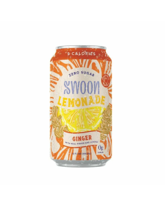 Swoon Zero Sugar Ginger Lemonade - Front view