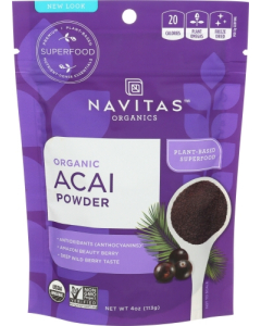 Navitas Naturals Amazon Superfruit Acai Powder, 4 oz.