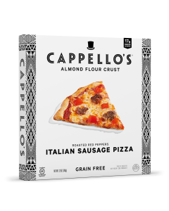 Cappello's Italian Sausage & Roasted Red Peppers Pizza - Front view