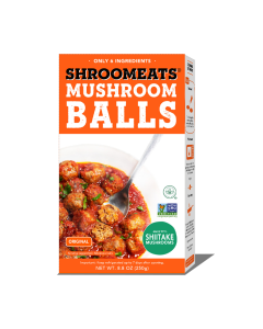 Shroomeats Mushroom Balls - Front view