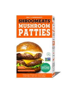 Shroomeats Mushroom Patties - Front view