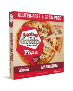 Against the Grain Gourmet Pizza Margherita 12 inch - Front view