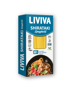 Liviva Dried Shirataki Spaghetti - Front view