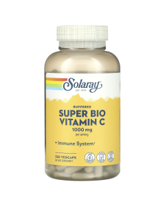 Solaray Buffered Super Bio C TR, 250 Capsules