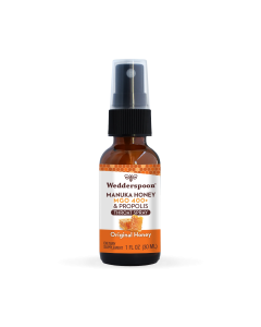 Wedderspoon Manuka Honey & Propolis Throat Spray - Front view