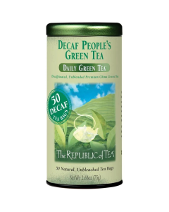 The Republic of Tea Decaf The People's Green Tea - Front view