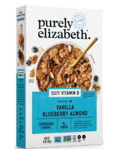 Purely Elizabeth Vanilla Blueberry Almond Cereal - Main