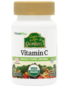 Nature's Plus Source of Life Garden Vitamin C, 60 Veg Capsule