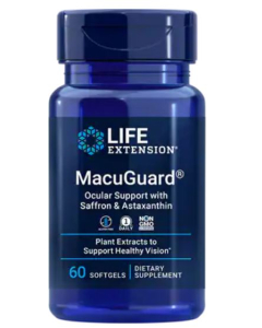 Llife Extension MacuGuard with Saffron & Astaxanthin - Main