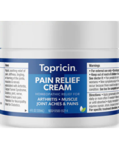 Topricin Pain Relief Cream, 4 oz.