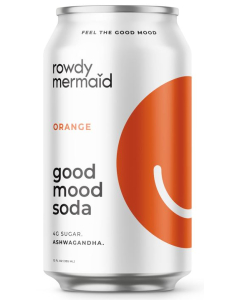 The Good Mood Soda Orange, 12 oz.