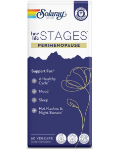 Solaray Her Life Stages Perimenopause, 60 Veggiecaps