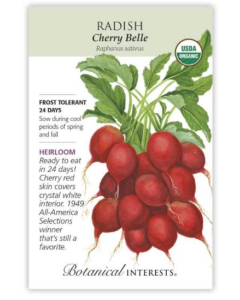 Botanical Interests Radish Cherry Belle - Main