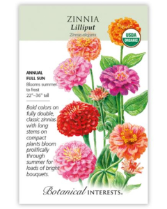 Botanical Interests Zinnia - Main