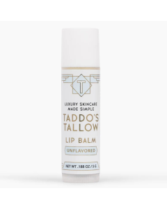 Taddo's Tallow Lip Balm Unflavored - Front view