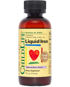 ChildLife Liquid Iron, Natural Berry Flavor, 4 fl. oz.