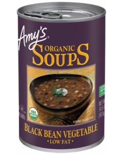 Amy's Organic Black Bean Vegetable Soup, 14.5 oz.