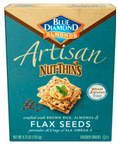 Blue Diamond Artisan Flax Nut Thins - Main