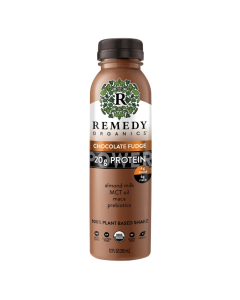 Remedy Organics Chocolate Fudge Protein Shake - Front view