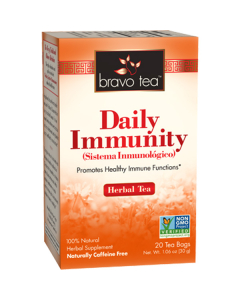 Bravo Tea Daily Immunity, 20 Tea Bags