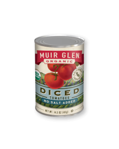 Muir Glen Diced Tomatoes, No Salt Added