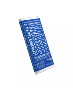 Dr. Bronner's Magic All-One Organic Chocolate Bar, Cool Peppermint Cream, 2.93 oz.