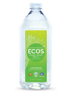 ECOS Hypoallergenic Lemongrass Hand Soap Refill, 32 fl. oz.