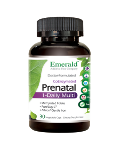 Emerald Prenatal 1-Daily Multi, 30 Veg Capsules