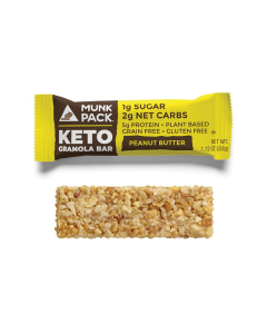 Munk Pack Keto Granola Bar, Peanut Butter