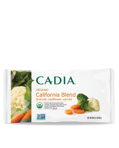 Cadia Frozen Organic California Vegetable Blend