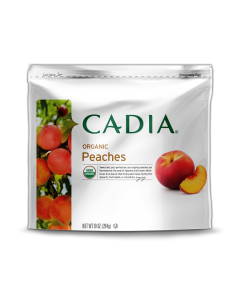 Cadia Frozen Organic Peaches