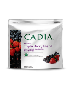 Cadia Frozen Organic Triple Berry Blend