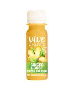 Vive Organic Pure Boost Ginger Shot - Front view