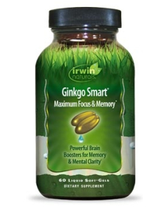 Irwin Naturals Ginkgo Smart, 60 Softgels