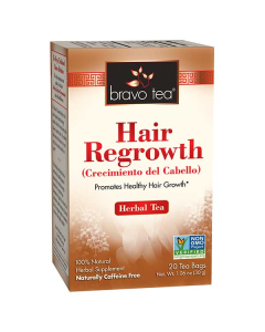 Bravo Tea Hair Regrowth, 20 Tea Bags