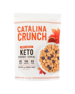 Catalina Crunch Maple Waffle KETO Friendly Cereal, 9 oz.