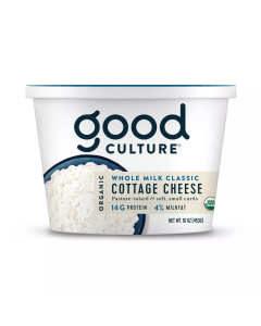 Good Culture Organic Whole Milk Classic Cottage Cheese - Front view