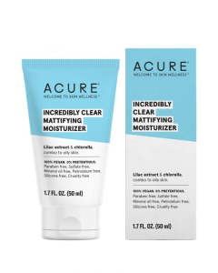 Acure Incredibly Clear Mattifying Moisturizer, 1.7 fl. oz.