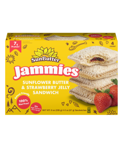 SunButter Sunflower Butter & Strawberry Jelly Sandwich Jammies - Front view