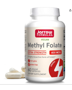 Jarrow Methyl Folate, 60 Capsules