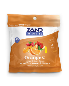 Zand Immunity Orange C Lozenges - Front view